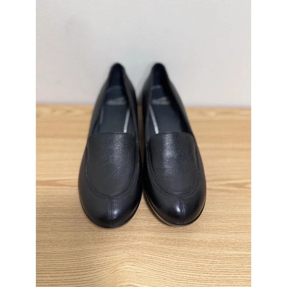 Dansko Shoes Womens Debra Wedge Loafer Black Leather 41 Us 10.5 11 Slip On Shoes